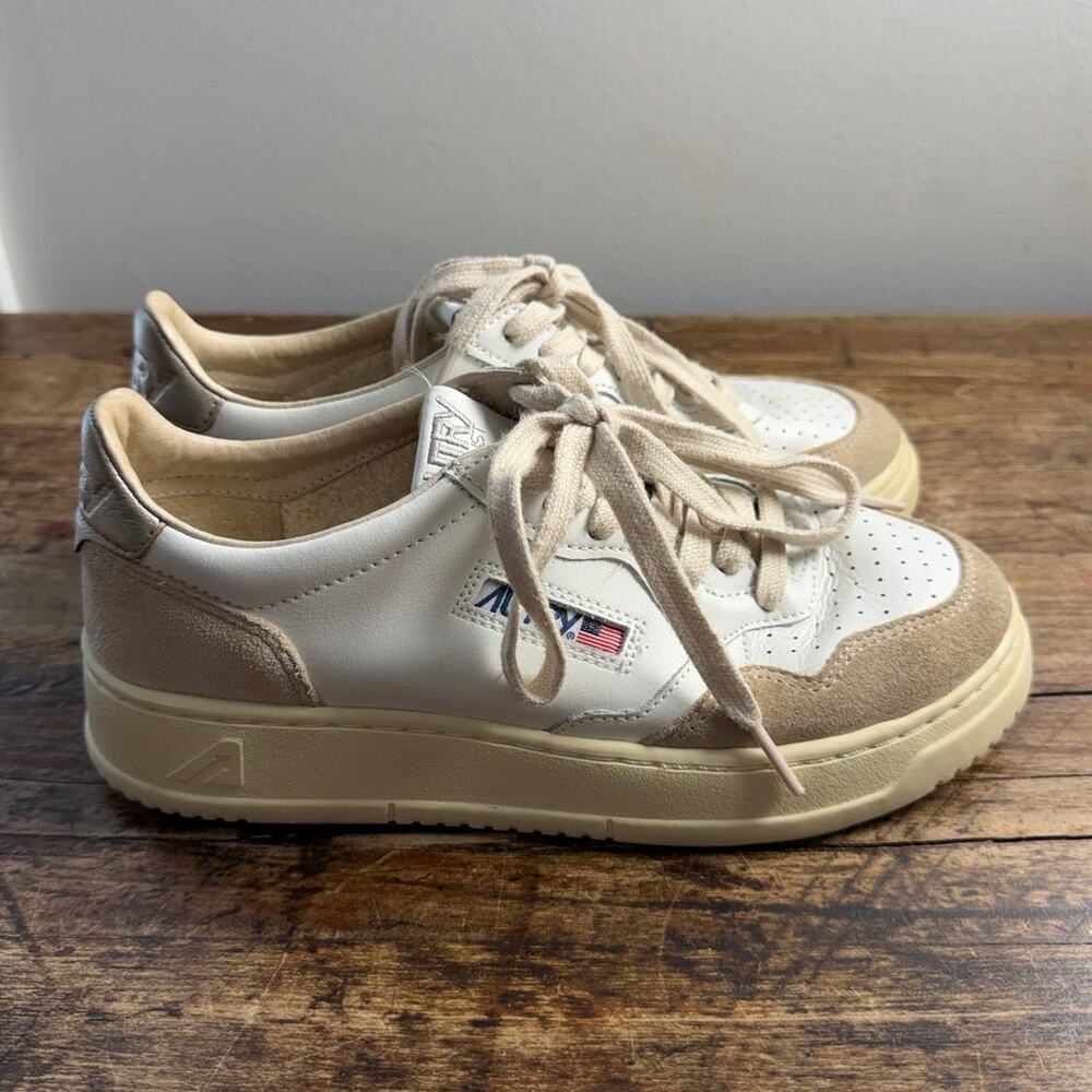 Autry Medalist Low leather and suede sneakers size 38